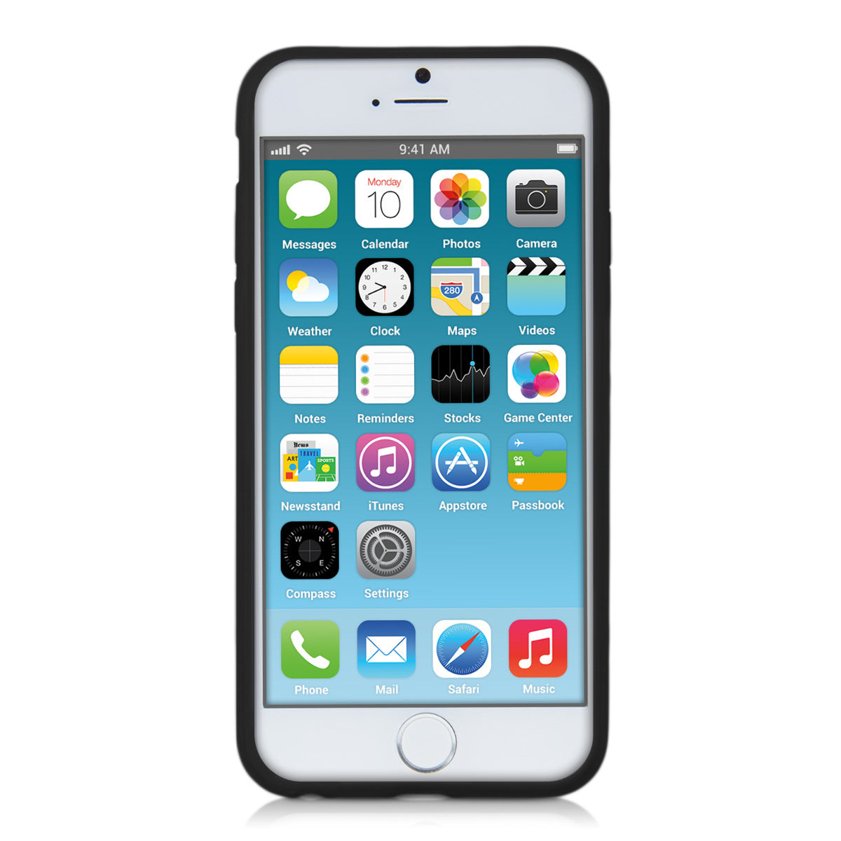 kwmobile Handyhülle für Apple iPhone 6 / 6S Hülle - Kabelloses Laden - Schutzhülle Cover