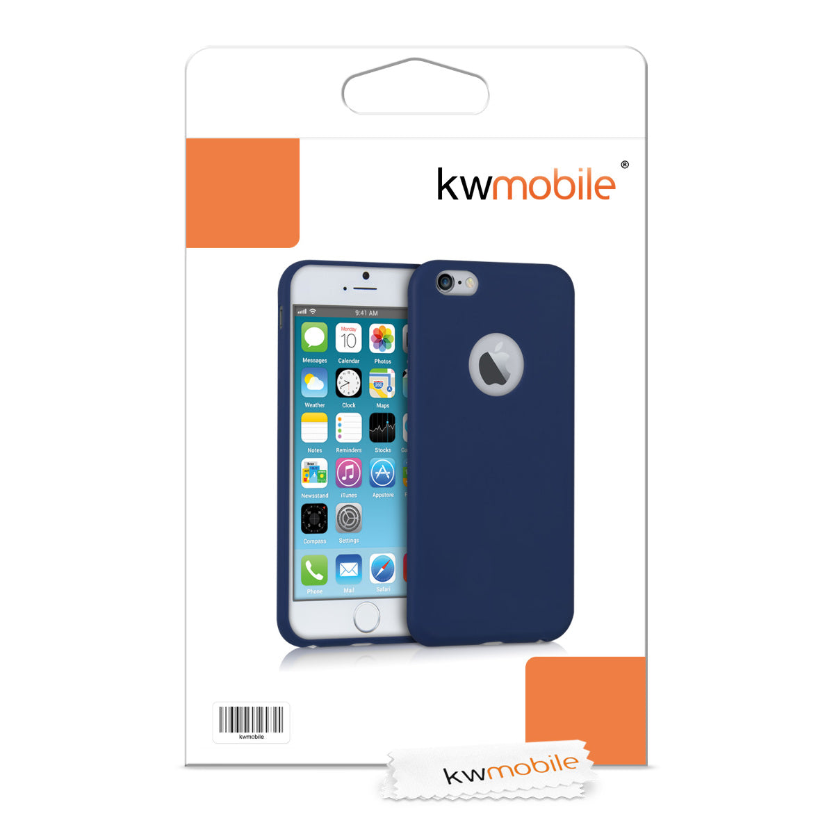 kwmobile Handyhülle für Apple iPhone 6 / 6S Hülle - Kabelloses Laden - Schutzhülle Cover