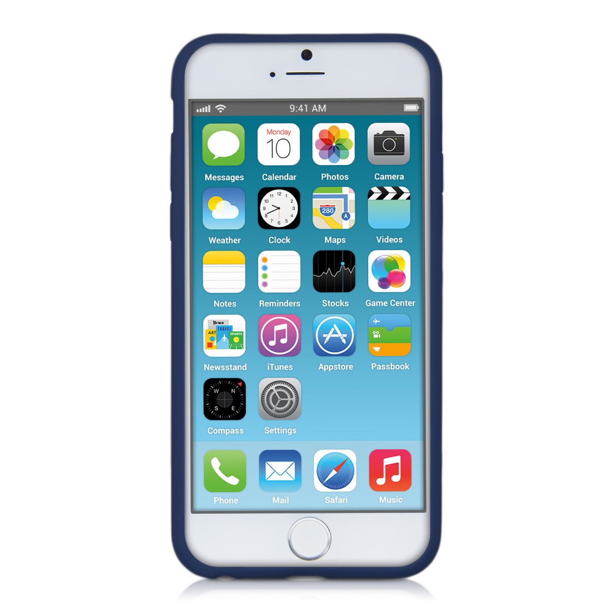 kwmobile Handyhülle für Apple iPhone 6 / 6S Hülle - Kabelloses Laden - Schutzhülle Cover