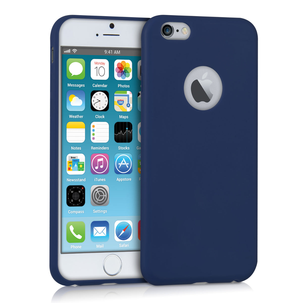 kwmobile Handyhülle für Apple iPhone 6 / 6S Hülle - Kabelloses Laden - Schutzhülle Cover