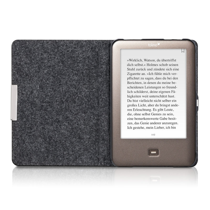 kwmobile Hülle kompatibel mit Tolino Shine (2013) eReader Schutzhülle Cover Case