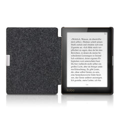 Kobo Aura Edition 1 eReader Hülle Filz Dunkelgrau