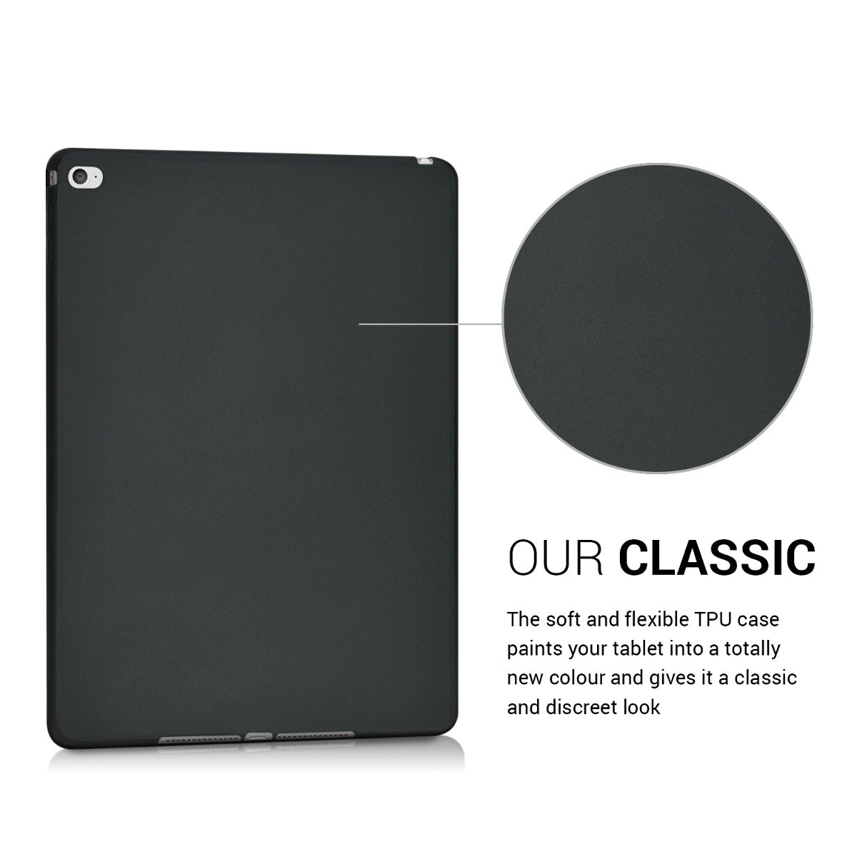 kwmobile Schutzhülle kompatibel mit Apple iPad Air 2 - Tablet Cover Case