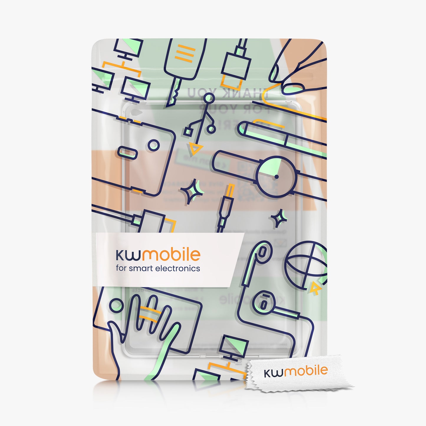 kwmobile Schutzhülle kompatibel mit Apple iPad Air 2 - Tablet Cover Case