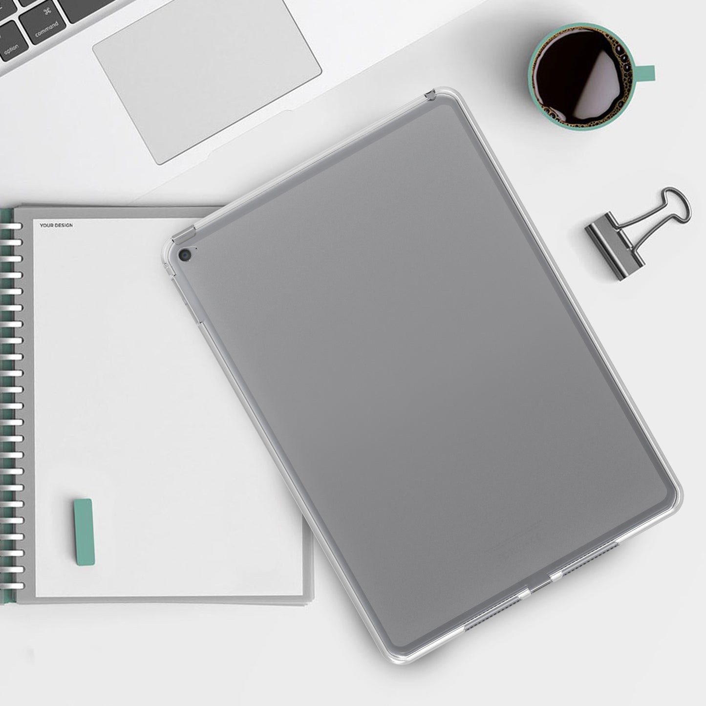 kwmobile Schutzhülle kompatibel mit Apple iPad Air 2 - Tablet Cover Case