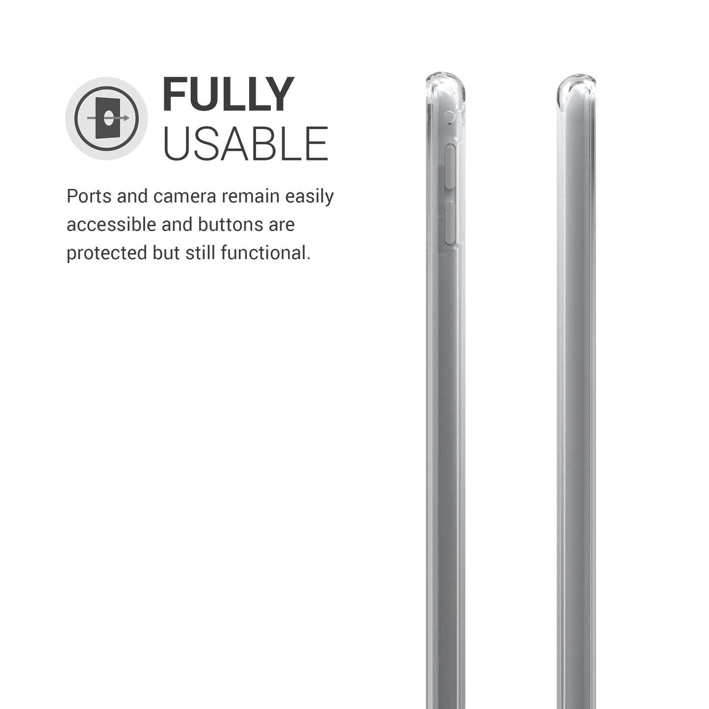 kwmobile Schutzhülle kompatibel mit Apple iPad Air 2 - Tablet Cover Case
