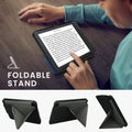 kwmobile Schutzhülle für Tolino Vision 1 / 2 / 3 / 4 HD Hülle - eReader Klapphülle mit Auto Sleep Funktion - Cover mit Ständer