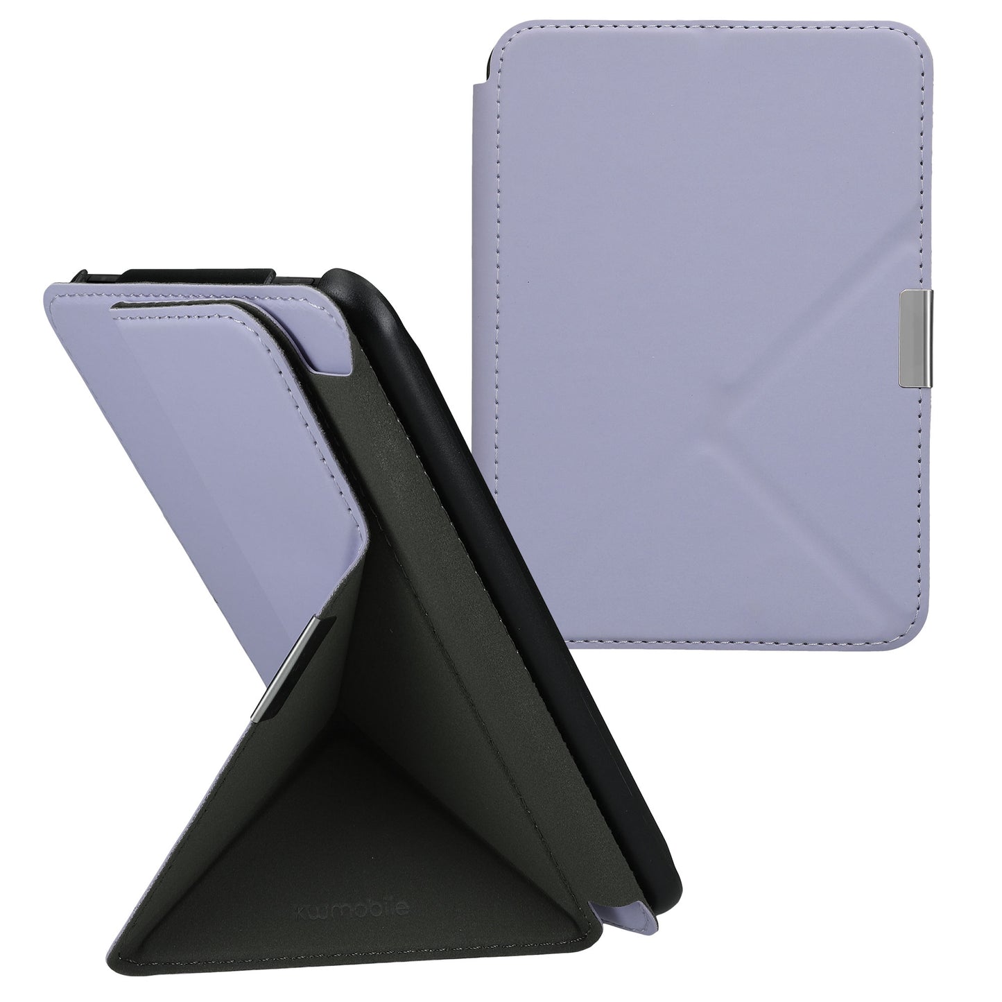 kwmobile Schutzhülle für Tolino Vision 1 / 2 / 3 / 4 HD Hülle - eReader Klapphülle mit Auto Sleep Funktion - Cover mit Ständer