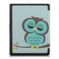 Kobo Aura Edition 1 mit Auto-Sleep eReader Flip Case Schlafende Eule