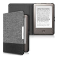 Tolino Shine (2013) eReader Hülle Canvas Grau Schwarz