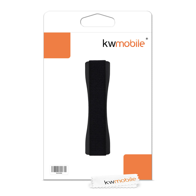 kwmobile Tablet Fingerhalter Griff Halter - Selbstklebende Tablet PC Fingerhalterung kompatibel mit iPad Samsung Sony