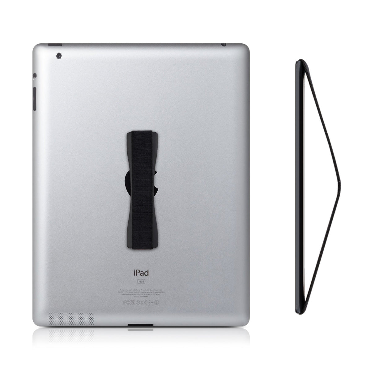 kwmobile Tablet Fingerhalter Griff Halter - Selbstklebende Tablet PC Fingerhalterung kompatibel mit iPad Samsung Sony