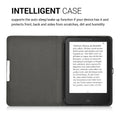 kwmobile Schutzhülle für Tolino Shine 2 HD Hülle - eReader Flip Case mit Auto Sleep Funktion