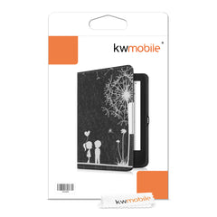 Tolino Shine 2 HD mit Auto-Sleep eReader Flip Case Pusteblume Love