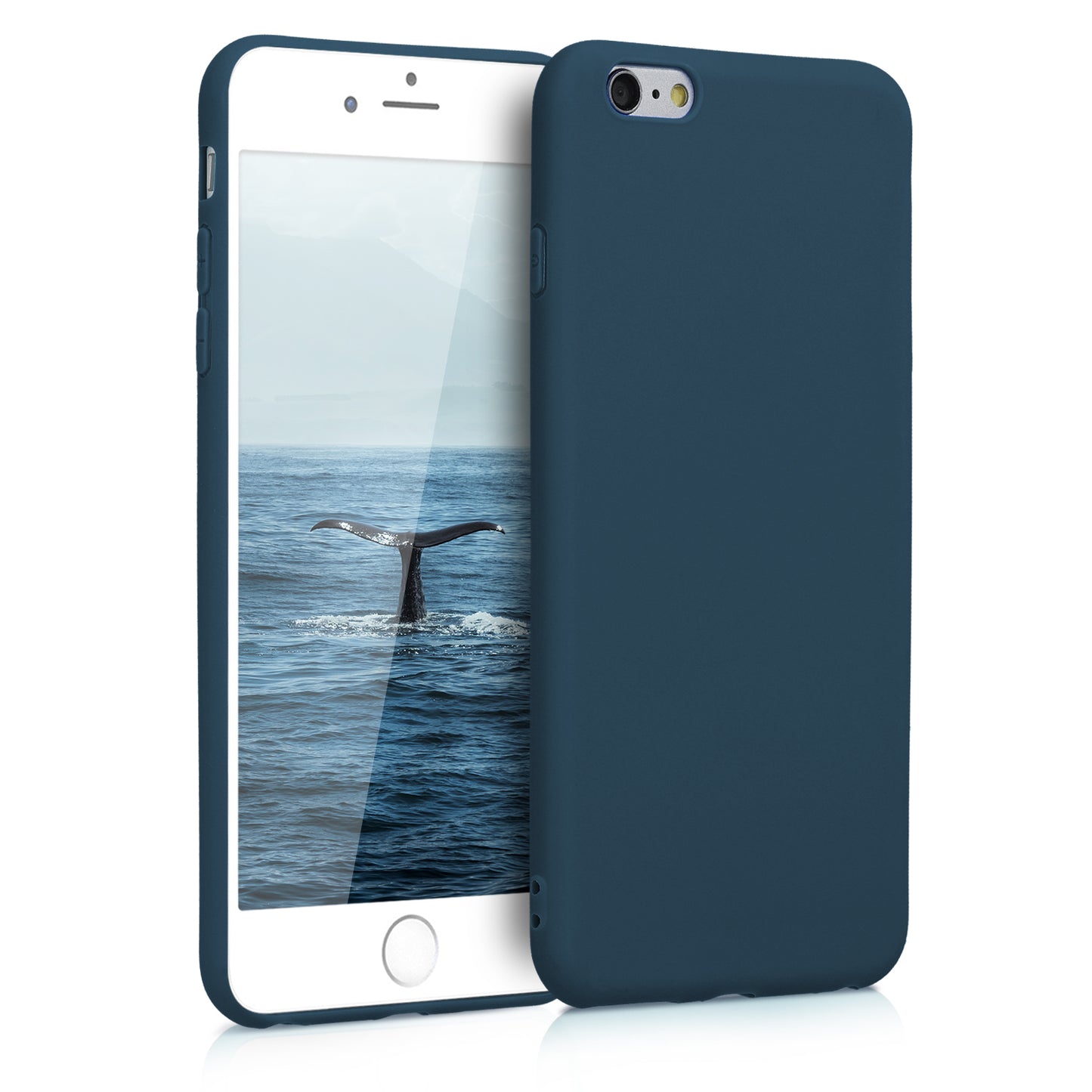 kwmobile Handyhülle für Apple iPhone 6 Plus / 6S Plus Hülle - Schutzhülle Cover - Kabelloses Laden