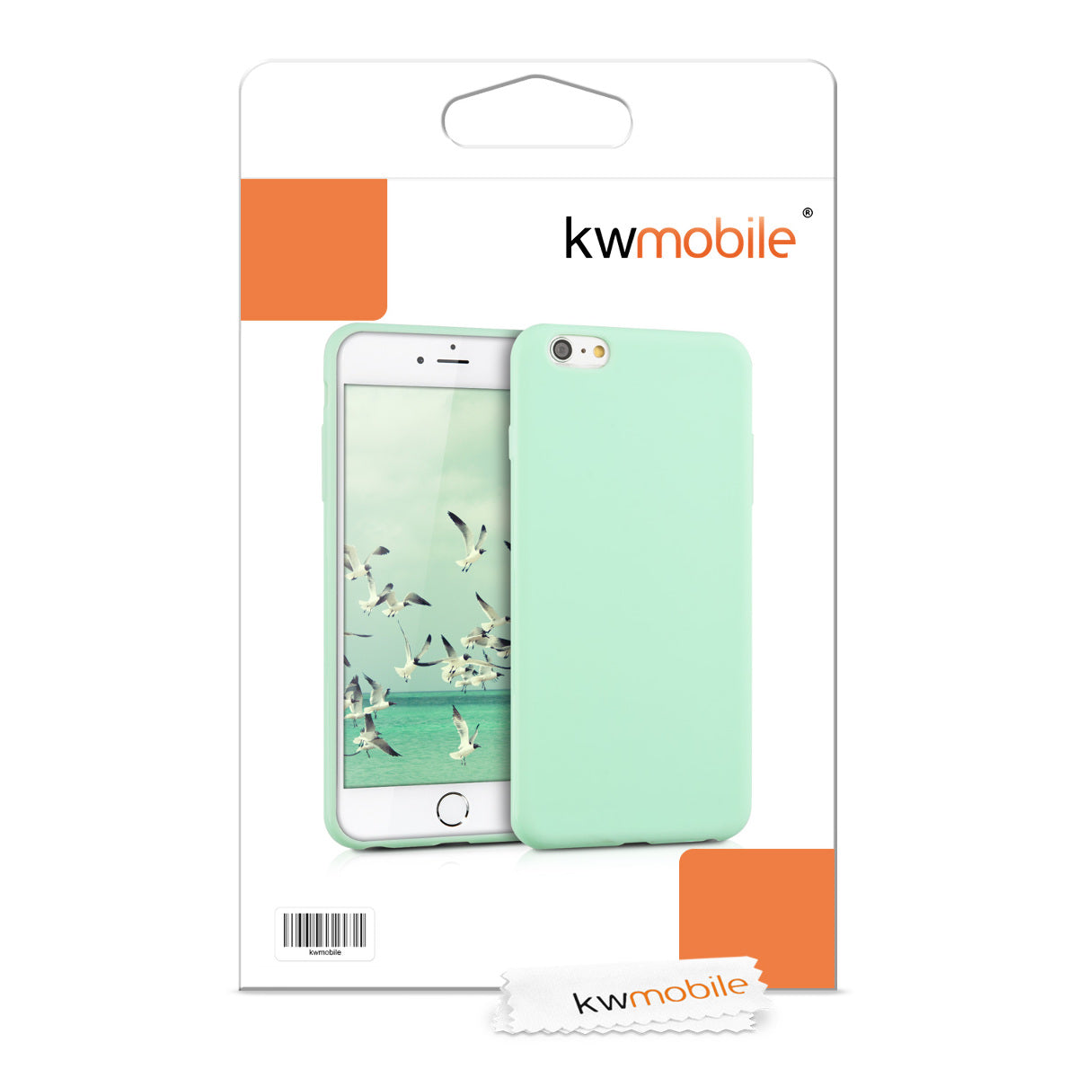 kwmobile Handyhülle für Apple iPhone 6 Plus / 6S Plus Hülle - Schutzhülle Cover - Kabelloses Laden