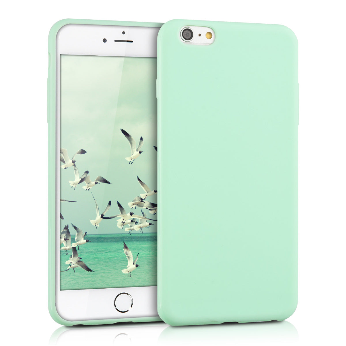 kwmobile Handyhülle für Apple iPhone 6 Plus / 6S Plus Hülle - Schutzhülle Cover - Kabelloses Laden