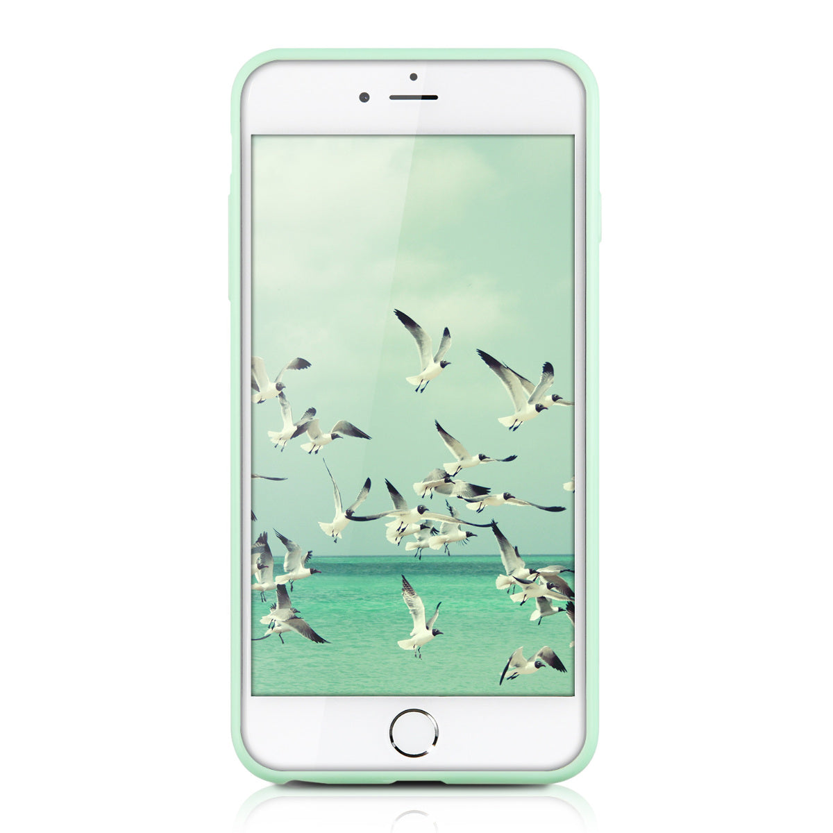 kwmobile Handyhülle für Apple iPhone 6 Plus / 6S Plus Hülle - Schutzhülle Cover - Kabelloses Laden