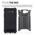 kwmobile Hülle kompatibel mit Samsung Galaxy A5 (2016) - Hybrid Handy Cover Handyhülle Case Schutzhülle