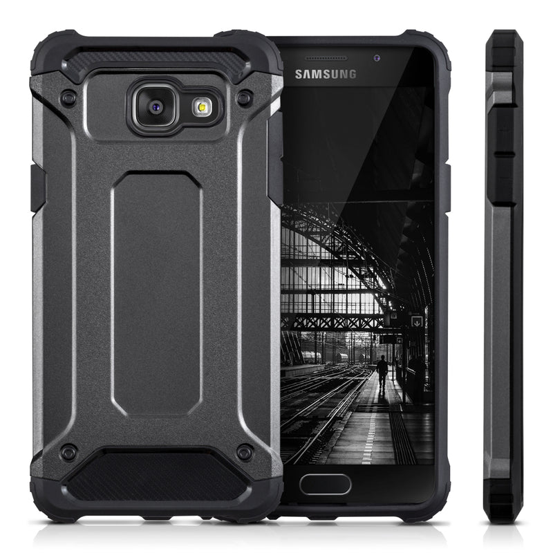 kwmobile Hülle kompatibel mit Samsung Galaxy A5 (2016) - Hybrid Handy Cover Handyhülle Case Schutzhülle