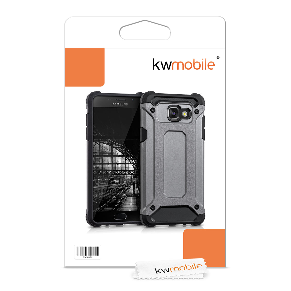 kwmobile Hülle kompatibel mit Samsung Galaxy A5 (2016) - Hybrid Handy Cover Handyhülle Case Schutzhülle