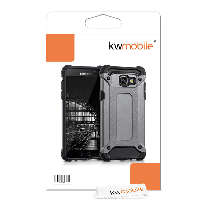 kwmobile Hülle kompatibel mit Samsung Galaxy A5 (2016) - Hybrid Handy Cover Handyhülle Case Schutzhülle