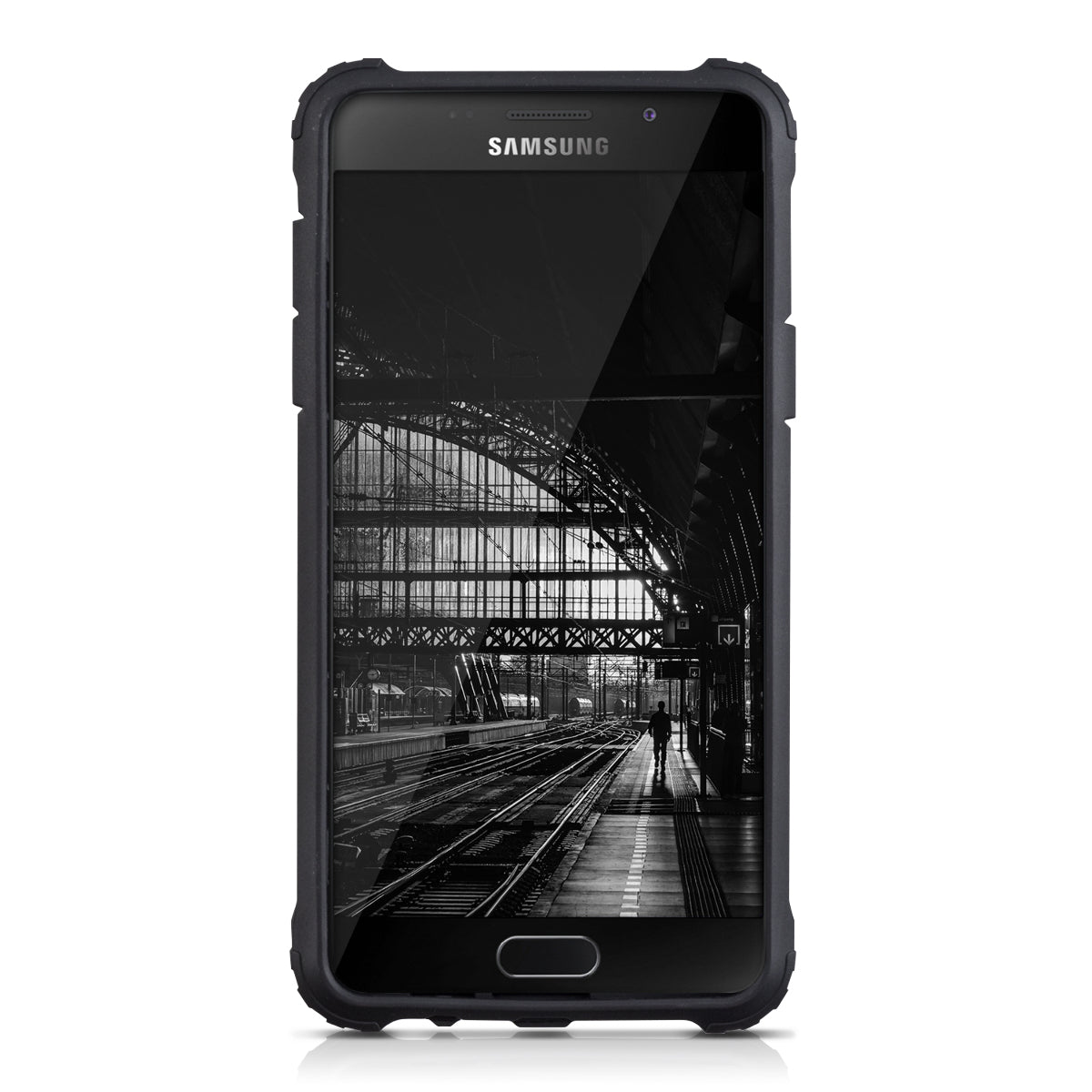 kwmobile Hülle kompatibel mit Samsung Galaxy A5 (2016) - Hybrid Handy Cover Handyhülle Case Schutzhülle