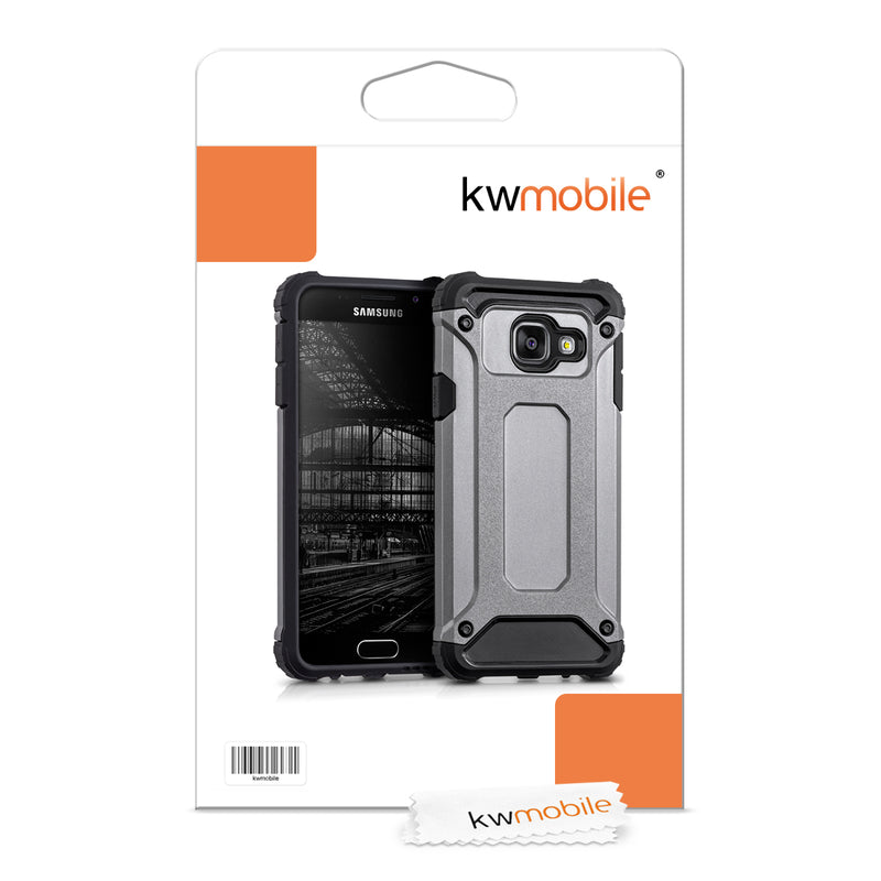 kwmobile Hülle kompatibel mit Samsung Galaxy A3 (2016) - Hybrid Handy Cover Handyhülle Case Schutzhülle
