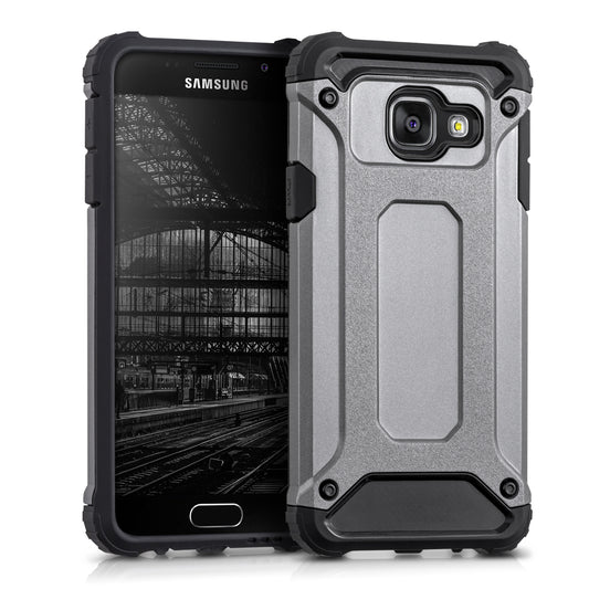 kwmobile Hülle kompatibel mit Samsung Galaxy A3 (2016) - Hybrid Handy Cover Handyhülle Case Schutzhülle
