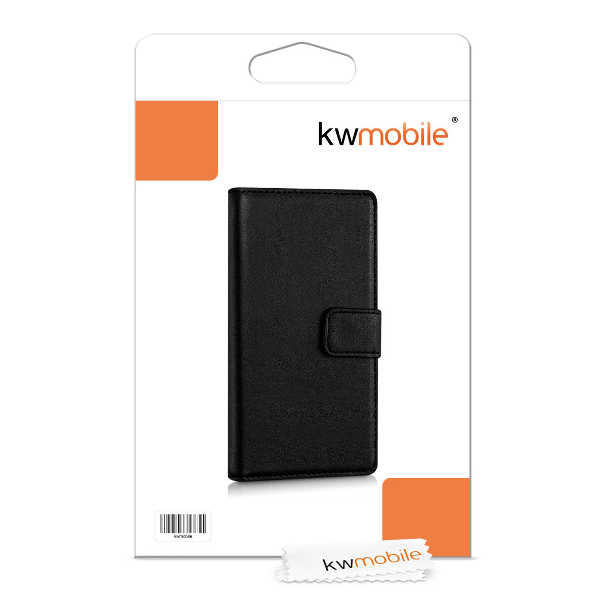 Kunstleder Hülle für Huawei P9 Lite Schwarz