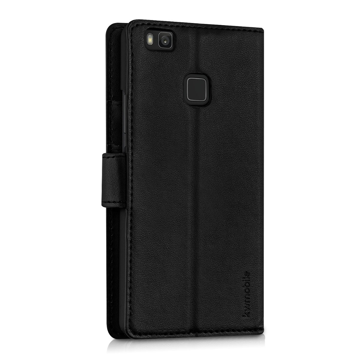 Kunstleder Hülle für Huawei P9 Lite Schwarz