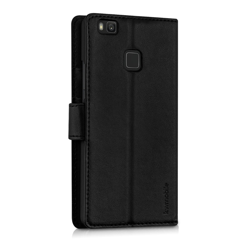 Kunstleder Hülle für Huawei P9 Lite Schwarz