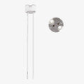 kwmobile GU5.3 Fassung mit 12V Kabel - MR16 Bauform - 0,5mm² Kabeldurchmesser - Sockel Lampen Fassung - Fassungen Set Halogen und LED Leuchtmittel