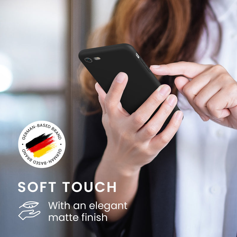 kwmobile Handyhülle für Apple iPhone SE (2022) / SE (2020) / 8 / 7 Hülle - weiches Handy Silikon Case - Schutzhülle Cover