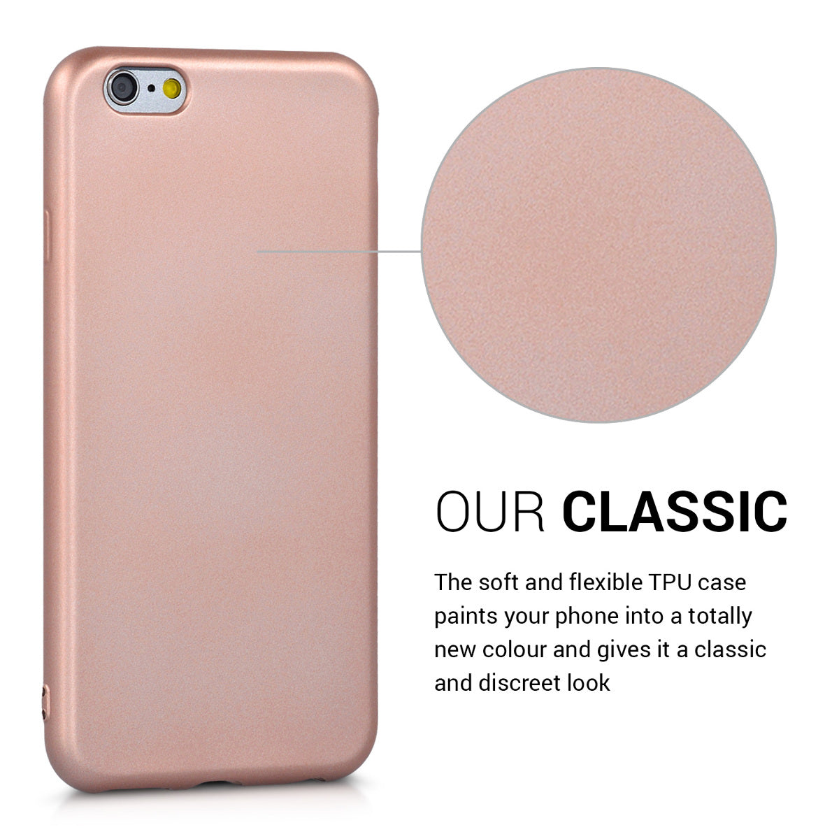iPhone 6 / 6S Handyhülle Metallic