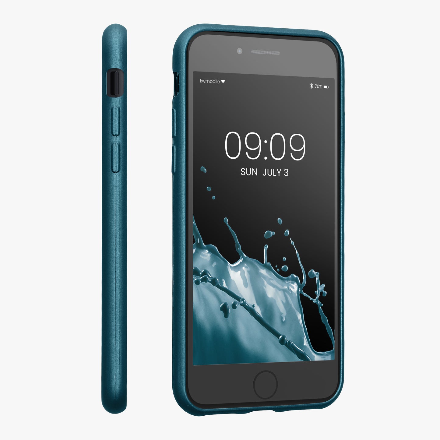 kwmobile Handyhülle für Apple iPhone SE (2022) / SE (2020) / 8 / 7 Hülle - Silikon Case - Schutzhülle Cover