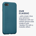 kwmobile Handyhülle für Apple iPhone SE (2022) / SE (2020) / 8 / 7 Hülle - Silikon Case - Schutzhülle Cover