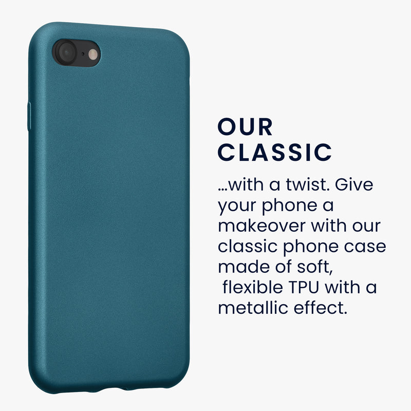 kwmobile Handyhülle für Apple iPhone SE (2022) / SE (2020) / 8 / 7 Hülle - Silikon Case - Schutzhülle Cover
