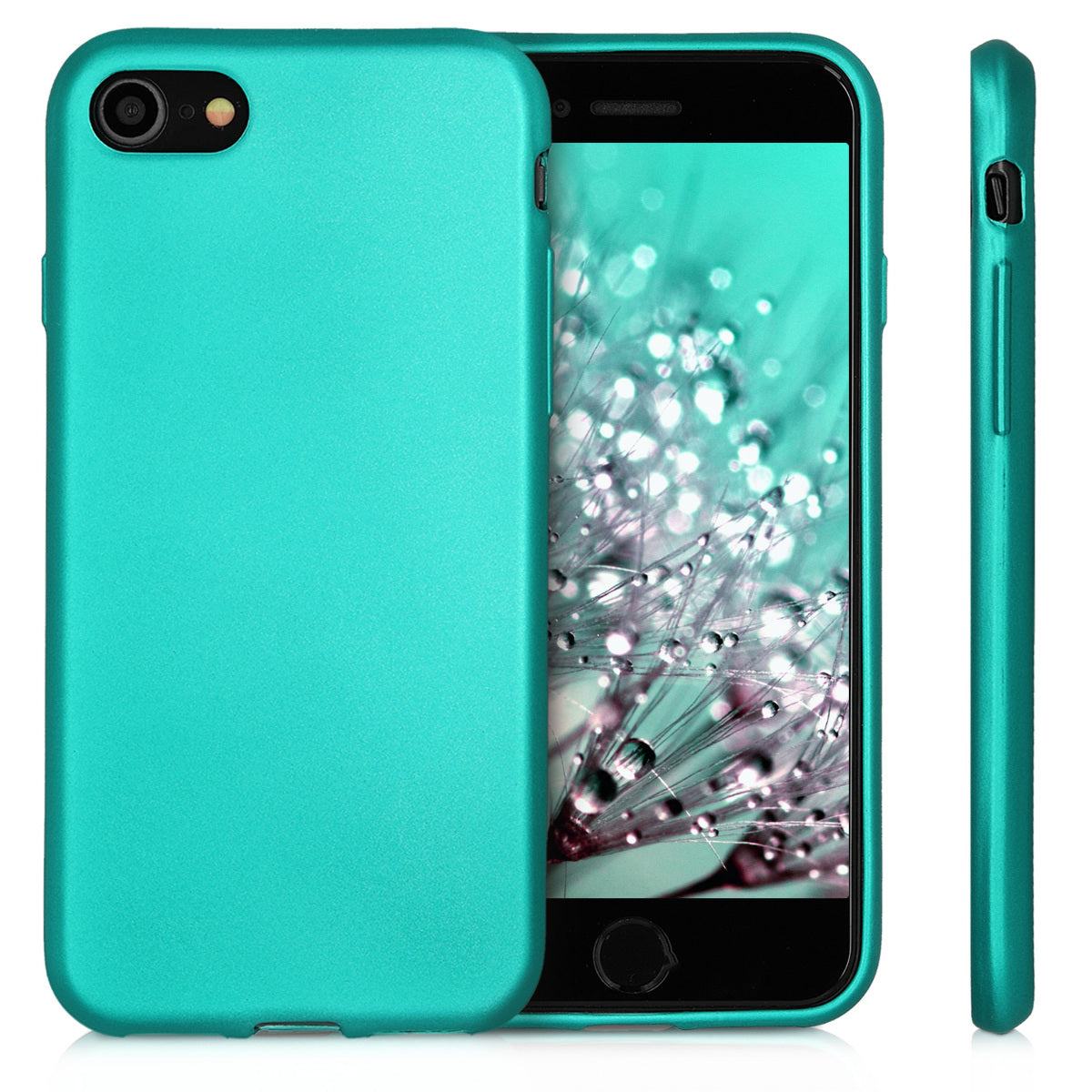 kwmobile Handyhülle für Apple iPhone SE (2022) / SE (2020) / 8 / 7 Hülle - Silikon Case - Schutzhülle Cover