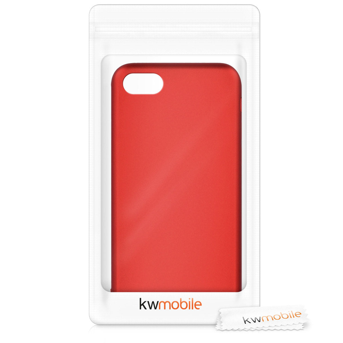 kwmobile Handyhülle für Apple iPhone SE (2022) / SE (2020) / 8 / 7 Hülle - Silikon Case - Schutzhülle Cover