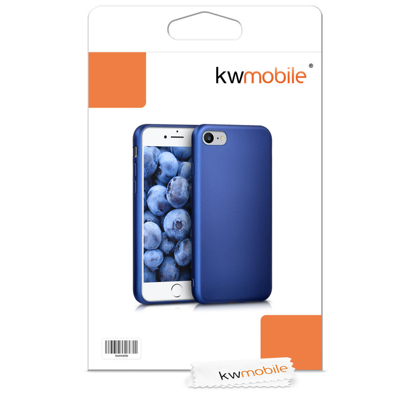 kwmobile Handyhülle für Apple iPhone SE (2022) / SE (2020) / 8 / 7 Hülle - Silikon Case - Schutzhülle Cover