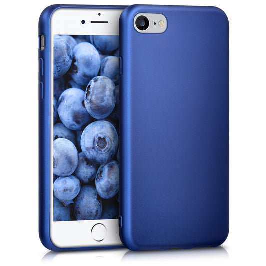 kwmobile Handyhülle für Apple iPhone SE (2022) / SE (2020) / 8 / 7 Hülle - Silikon Case - Schutzhülle Cover