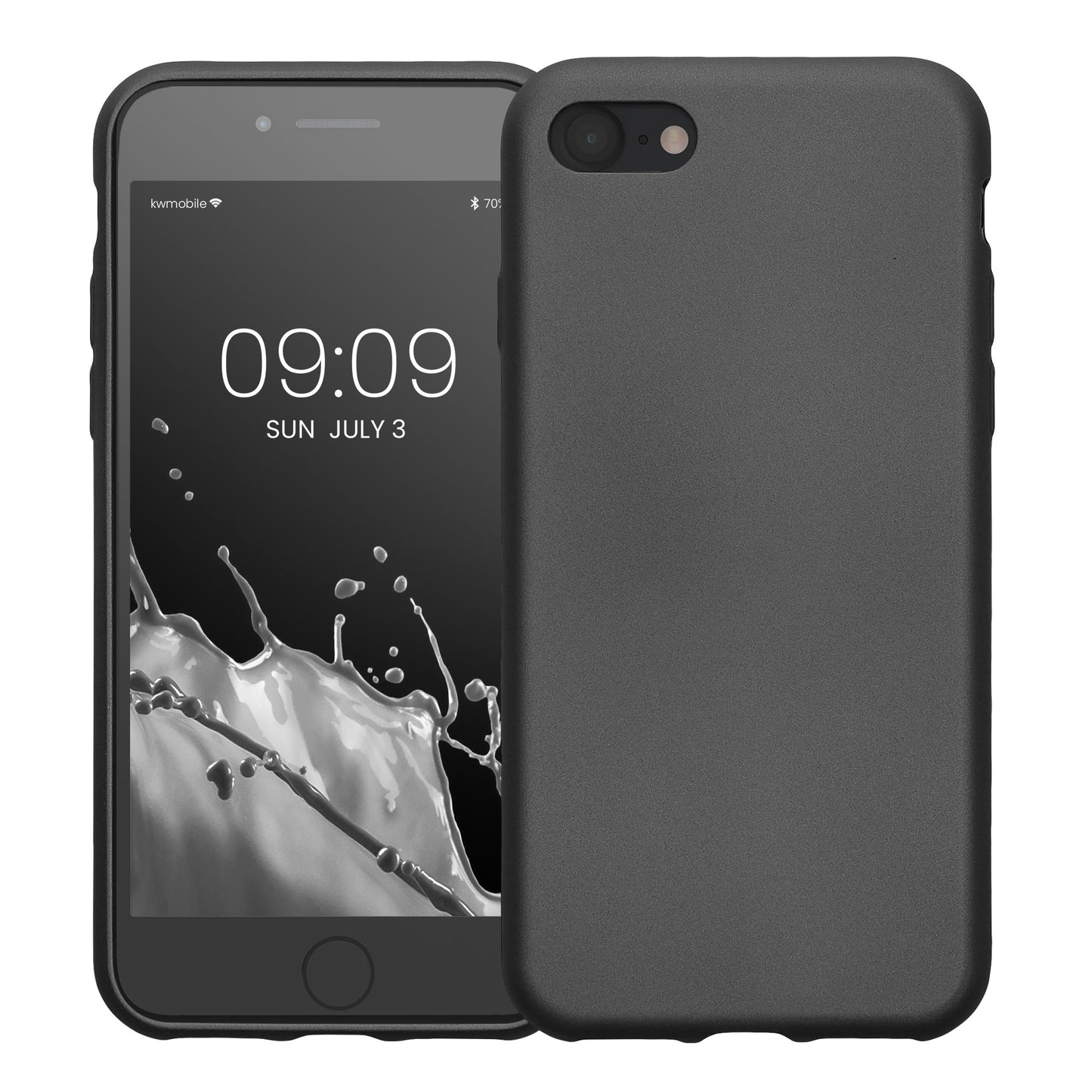 kwmobile Handyhülle für Apple iPhone SE (2022) / SE (2020) / 8 / 7 Hülle - Silikon Case - Schutzhülle Cover