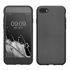 Silikon Handyhülle für Apple iPhone SE (2022) / SE (2020) / 8 / 7 Metallic