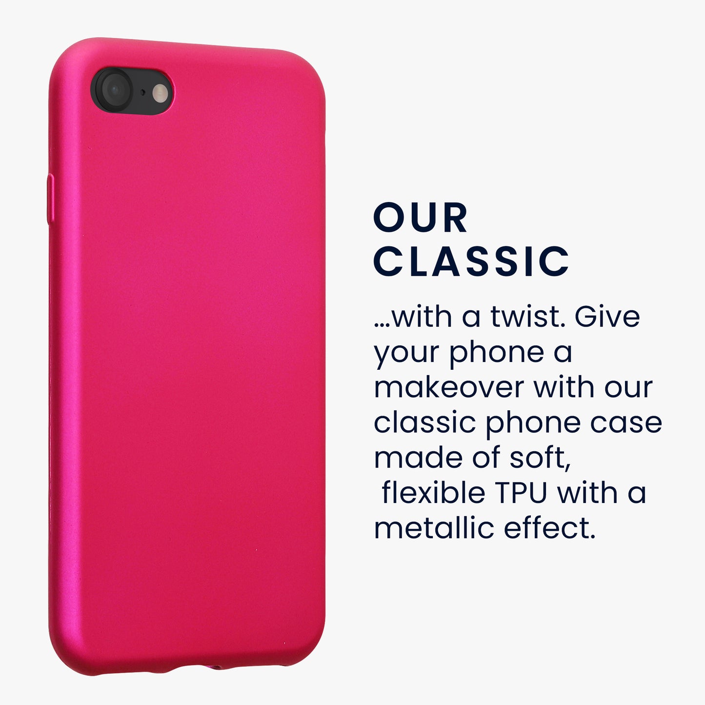 kwmobile Handyhülle für Apple iPhone SE (2022) / SE (2020) / 8 / 7 Hülle - Silikon Case - Schutzhülle Cover