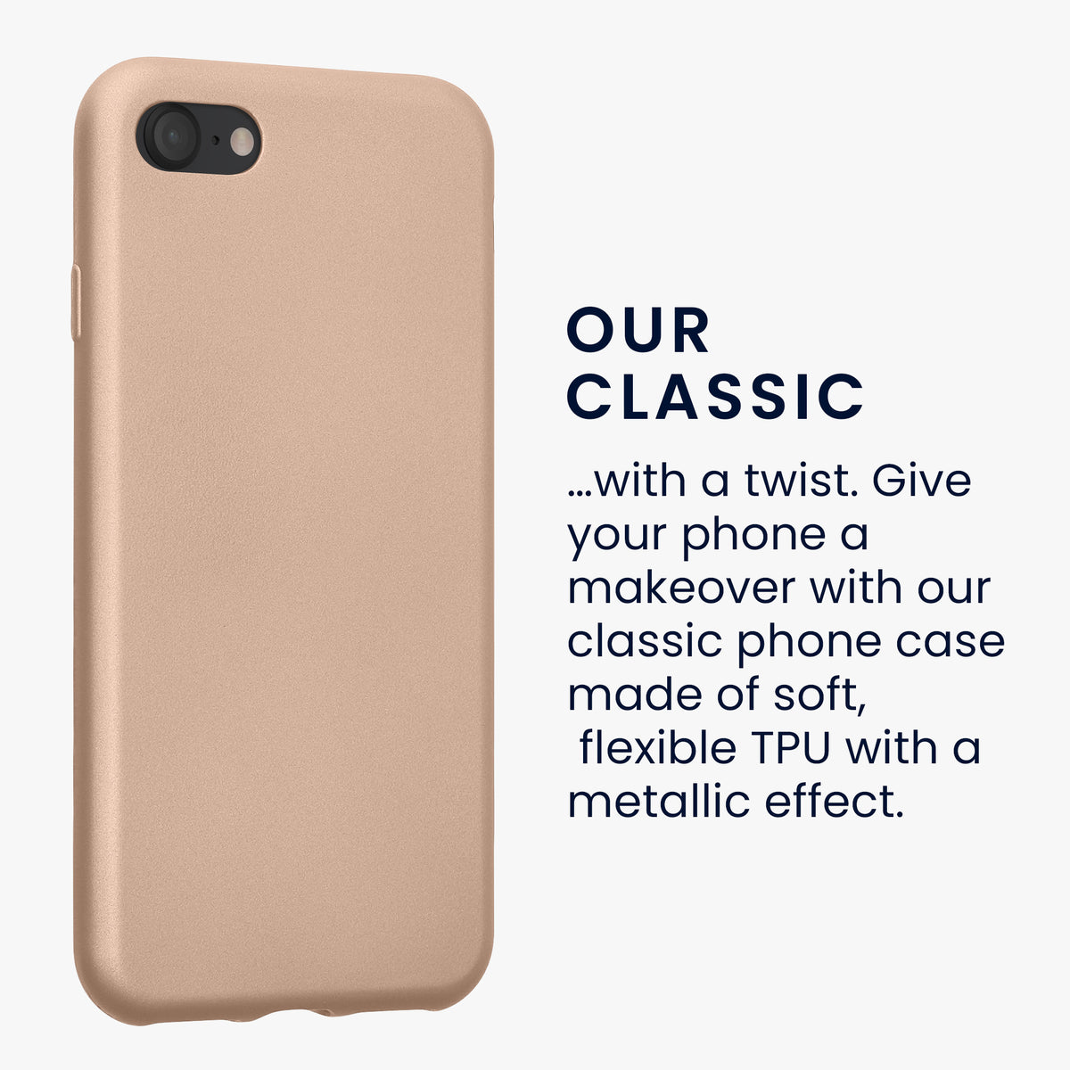kwmobile Handyhülle für Apple iPhone SE (2022) / SE (2020) / 8 / 7 Hülle - Silikon Case - Schutzhülle Cover