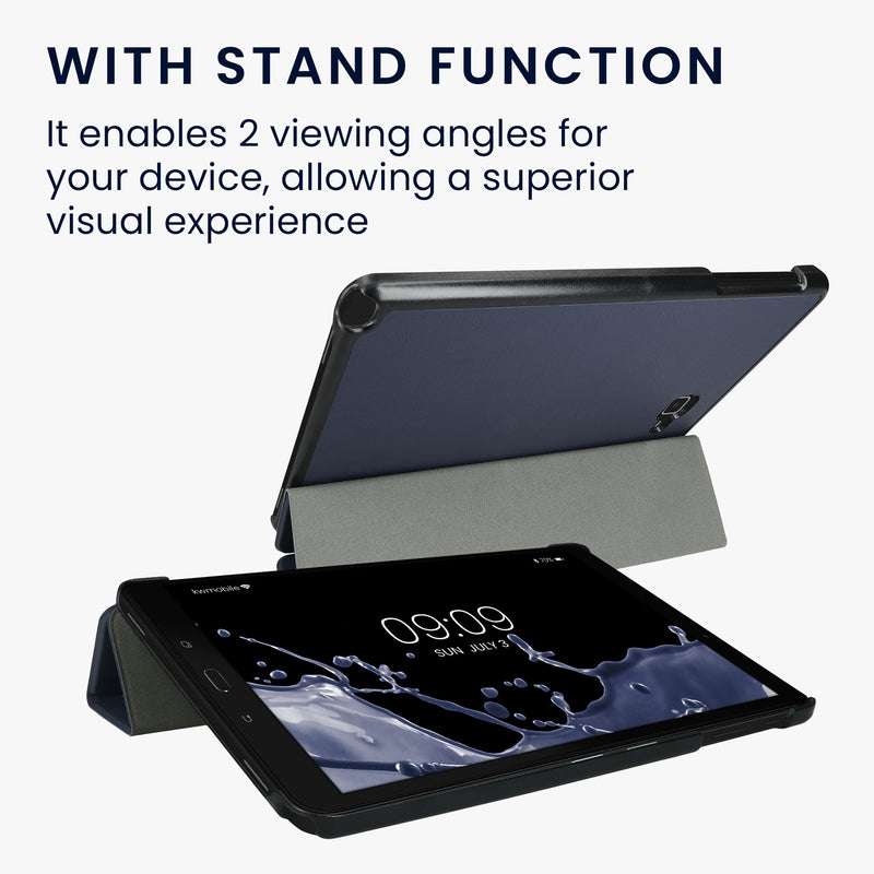 kwmobile Hülle kompatibel mit Samsung Galaxy Tab A 10.1 (S-Pen) (2016) - Smart Cover Tablet Case Schutzhülle - Stand