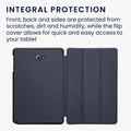 kwmobile Hülle kompatibel mit Samsung Galaxy Tab A 10.1 (S-Pen) (2016) - Smart Cover Tablet Case Schutzhülle - Stand