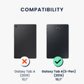 kwmobile Hülle kompatibel mit Samsung Galaxy Tab A 10.1 (S-Pen) (2016) - Smart Cover Tablet Case Schutzhülle - Stand