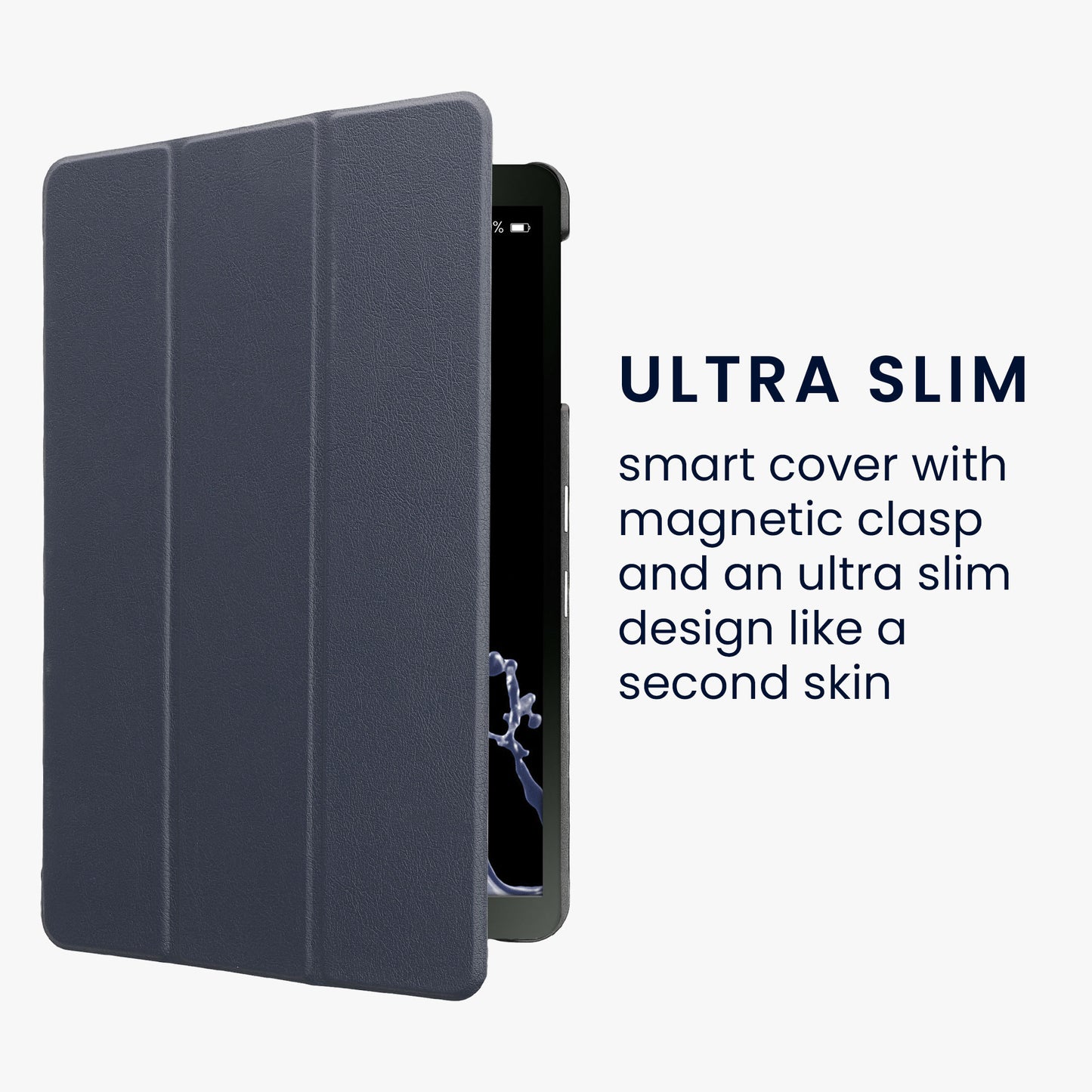 kwmobile Hülle kompatibel mit Samsung Galaxy Tab A 10.1 (S-Pen) (2016) - Smart Cover Tablet Case Schutzhülle - Stand